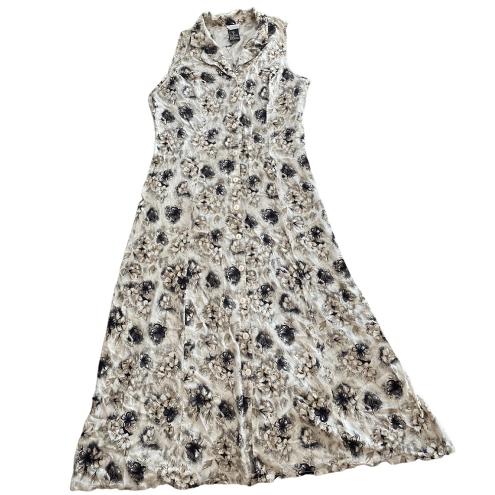 Elegant Floral Maxi Dress